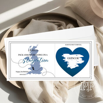 Personalised Staycation Voucher, 5 of 9