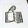 Personalised 'Paper' First Wedding Anniversary Print, thumbnail 10 of 10