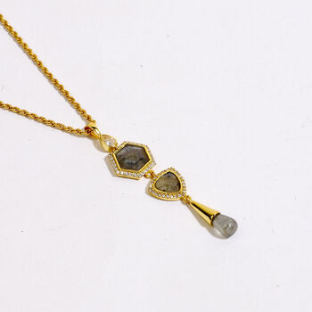 Timeless Radiance With Labradorite Necklace, 4 of 5