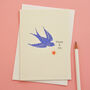 Peace And Joy Card, thumbnail 1 of 2