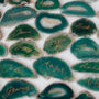 Calligraphy Agate Place Setting In Green, thumbnail 2 of 3