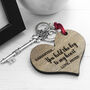 Personalised You Hold The Key To My Heart Keepsake, thumbnail 1 of 6