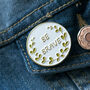 Be Brave Enamel Lapel Pin, thumbnail 8 of 10