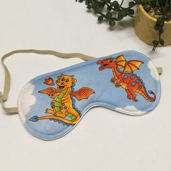 Dragons Cotton Sleep Mask For Kids / Adults, 4 of 4