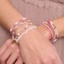 Andros Three Layer Gemstone Bracelet Stack, thumbnail 2 of 3