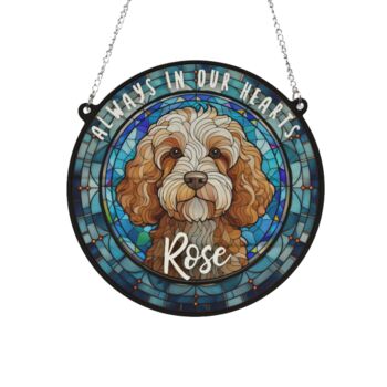 Cockapoo Memorial Suncatcher, 2 of 6