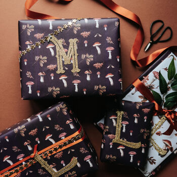 Woodland Mushroom Wrapping Paper Set – For Christmas, Birthdays And Weddings, 6 of 6