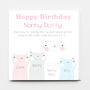 Happy Birthday Nanny Greeting Card, thumbnail 1 of 6