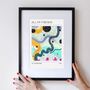 Lcd Soundsystem Inspired Abstract Art Print, thumbnail 2 of 3