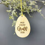 Personalised Welsh First Easter 2026 Decoration, thumbnail 2 of 2