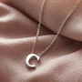 Thread Through Initial Charm Necklace, thumbnail 8 of 12
