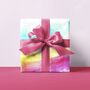 Luxury Abstract Rainbow Wrapping Paper, thumbnail 2 of 7