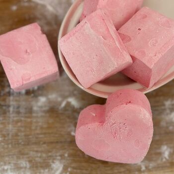 Pink Candyfloss Marshmallow Gift Can | Personalised Sweet Treat | Valentines Day Edition, 4 of 9