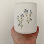 Forget Me Not Embroidered Lantern, thumbnail 2 of 3