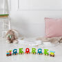 Personalised New Baby Wooden Name Train, thumbnail 12 of 12