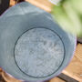 Galvanised Zinc Set Of Three Flower Planters, thumbnail 3 of 4