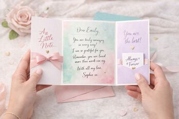 Personalised Handmade Handwritten Card, 6 of 6