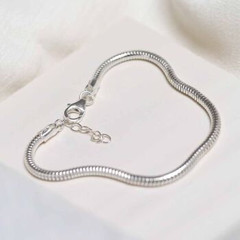Sterling Silver Snake Bracelet, 2 of 6