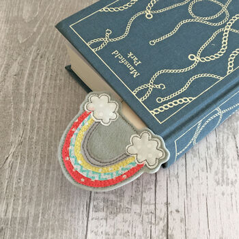 Personalised Rainbow Fabric Bookmark, 3 of 10