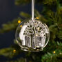 Personalised Family Tree Glass Dome Bauble, thumbnail 10 of 10