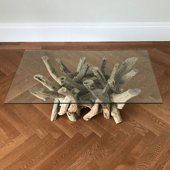 Rectangular Driftwood Coffee Table Base By Doris Brixham Notonthehighstreet Com Rectangular Driftwood Coffee Table Base, How To Make A Driftwood Coffee Table Base