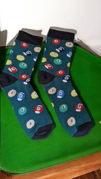 Pool Ball Socks – With Handcrafted Box, 3 of 8