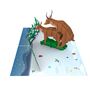 F*Cking Deer 3D Pop Up Xmas Animal Card! Best Punny, Rude And Funny Xmas Card For Him And Her, thumbnail 7 of 9