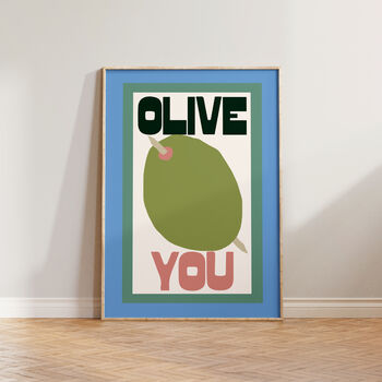 Olive You Kitchen Print, 9 of 10