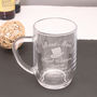 Personalised Glass Tankard For The Best Man, thumbnail 1 of 2