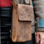 Leather Phone Bag, thumbnail 1 of 12