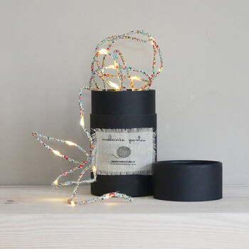 Festive Liberty Print Fairy Lights, 6 of 9