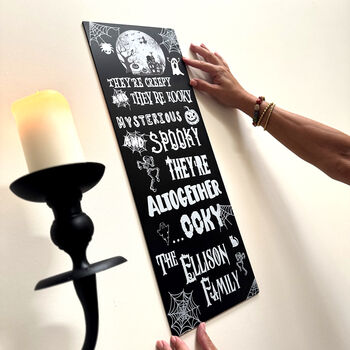 Spooky Kooky Sign, 2 of 3