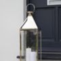 Tall Silver Candle Lantern, thumbnail 7 of 10