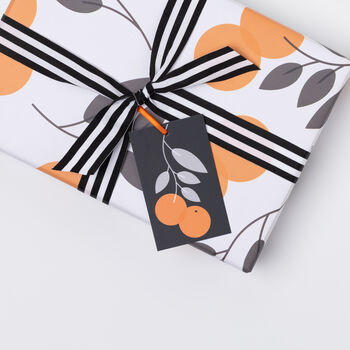 Oranges Wrapping Paper | Birthday Gift Wrap, 4 of 5