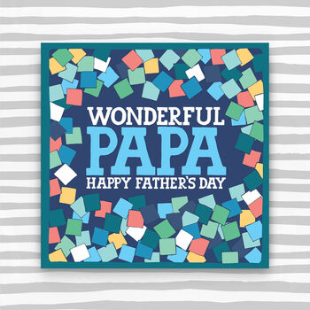 Happy Father's Day Card For Grandad/Grandpa/Papa, 3 of 5