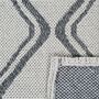 Ivory And Stone Geometric Rug The Freddie, thumbnail 2 of 4
