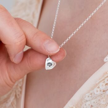 Custom Hand Stamped Sweetheart Necklace, 2 of 8