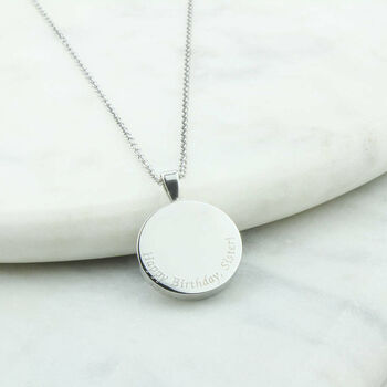 Personalised Sixpence Necklace 1928 To 1967, 2 of 7