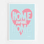Home Sweet Home Print Three Colour Options, thumbnail 6 of 12