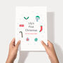 Personalised First Christmas Baby Print, thumbnail 7 of 9