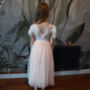 Anastasia In Blush/Apricot ~ Flower Girl | Party Dress, thumbnail 4 of 4