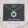 80th Birthday Birthstone Necklace, thumbnail 1 of 11