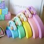 Perfect Pastel Stacking Rainbow Toy, thumbnail 1 of 4