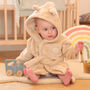 Personalised Baby Dressing Gown Bear, thumbnail 6 of 10