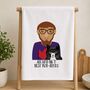 Personalised Cat Dad Gift Tea Towel, thumbnail 2 of 12