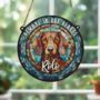 Dachshund Red Memorial Suncatcher, thumbnail 3 of 6