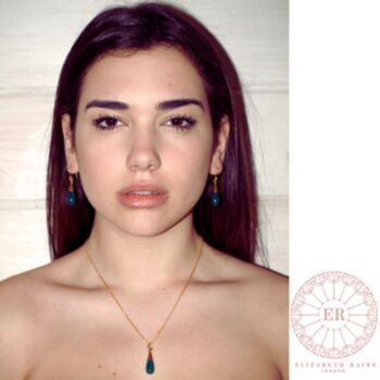 18ct Gold Citrine Solar Plexus Necklace And Earrings Set | By Elizabeth Raine, 5 of 10