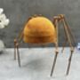 Huge Spider Garden Ornament 35cm Distressed Rusty Metal, thumbnail 6 of 12
