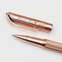 Personalised Rose Gold Plated Roller Ball Pen, thumbnail 1 of 5