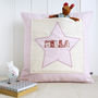 Personalised Star Pocket Cushion Gift For Girls, thumbnail 1 of 11